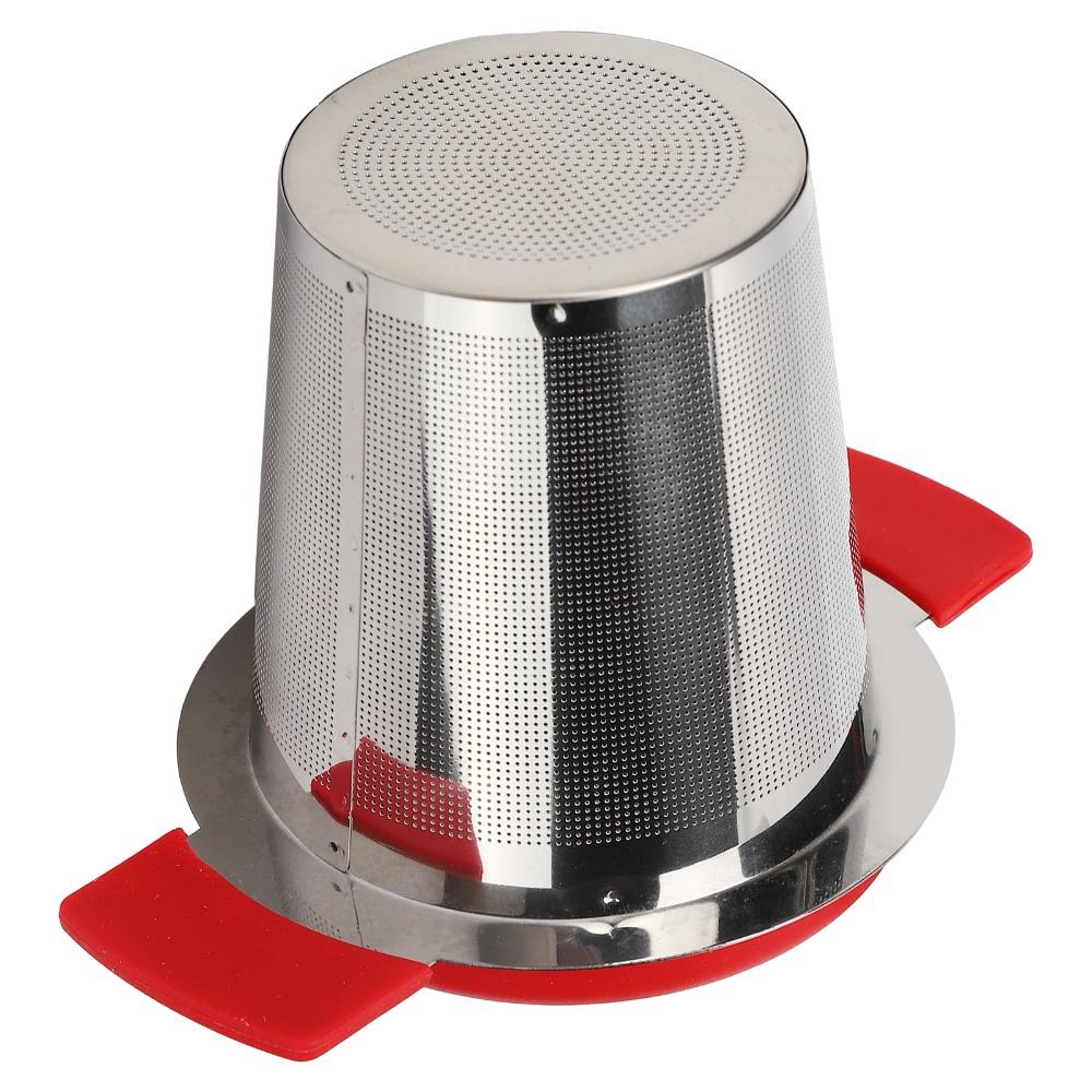 Fine Mesh Filter Tea Strainer Stainless Steel Mesh Tea Strainer Loose Leaf Tea Infuser  For Teapots