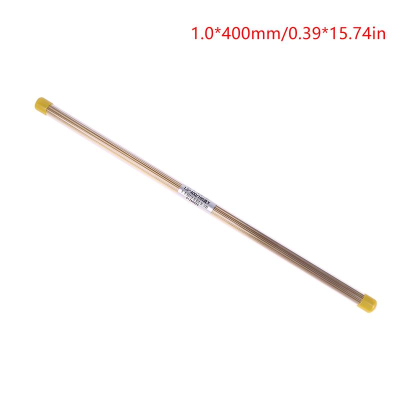 100PCS For Edm Drilling Machine Wire Cutting Accessories Consumables Single Hole 0.3/0.5/0.8/1.0*400 Brass Copper Tube