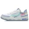 Li Ning CF Tracing Textile, Synthetic Leather Non Slip Lightweight Low Top Skateboard Shoes Women's Blue White AGCR300-1