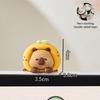 Computer Monitors Decoration Cartoon Capybara Animal Figurines Toy for Computer Screens Keyboards Dashboards Decors