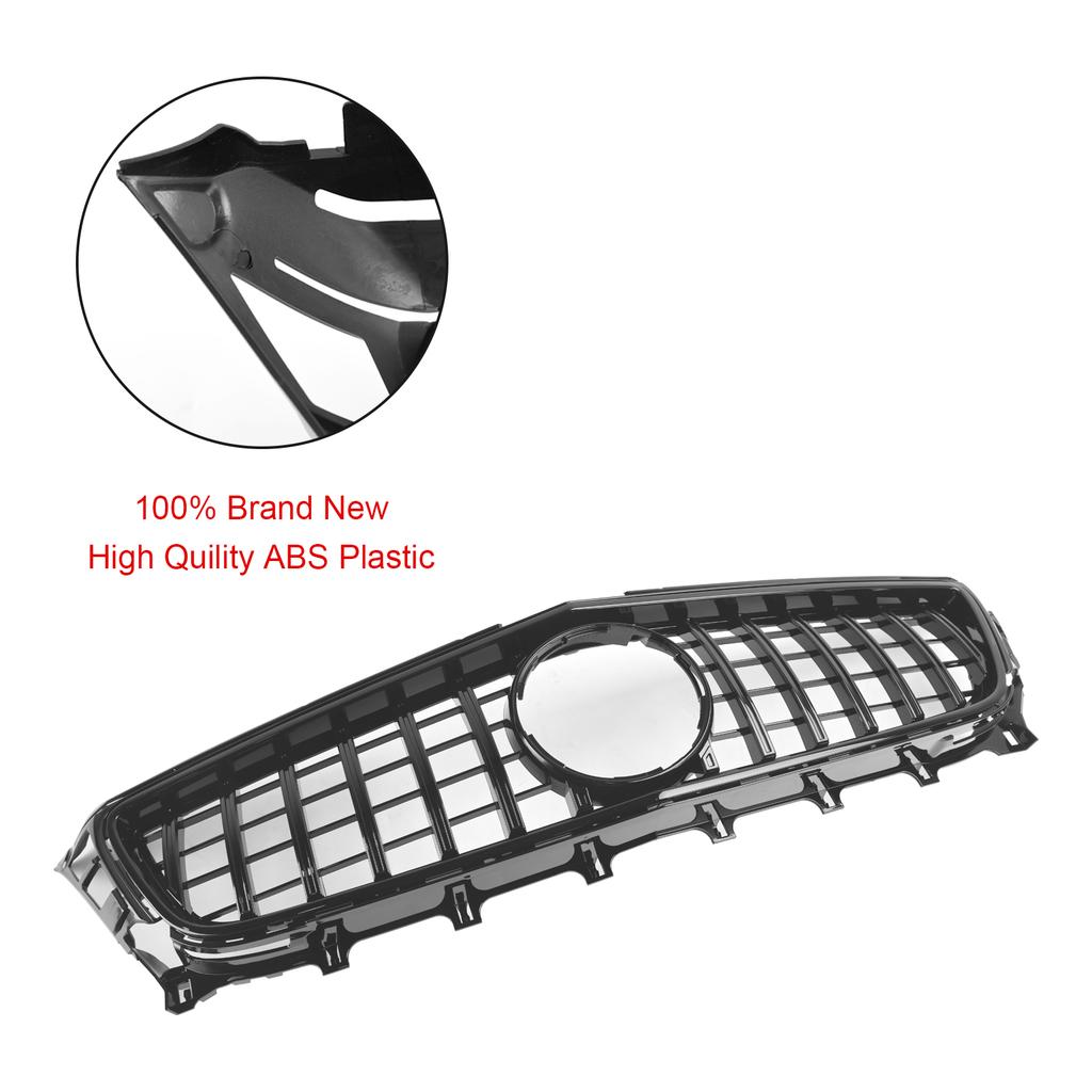 Front Grill Grille Fit Mercedes-Benz W218 CLS ClS350/500/550 2011-2014 GT