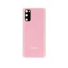 Rear Battery Cover (glass) - SAMSUNG - Galaxy S20 (G980F) / S20 5G (SM-G981B) - Rose - Original