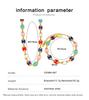 Creative Bohemian Titanium Steel Enamel Bracelet Necklace - Unisex Handmade Thick Square Link Chain