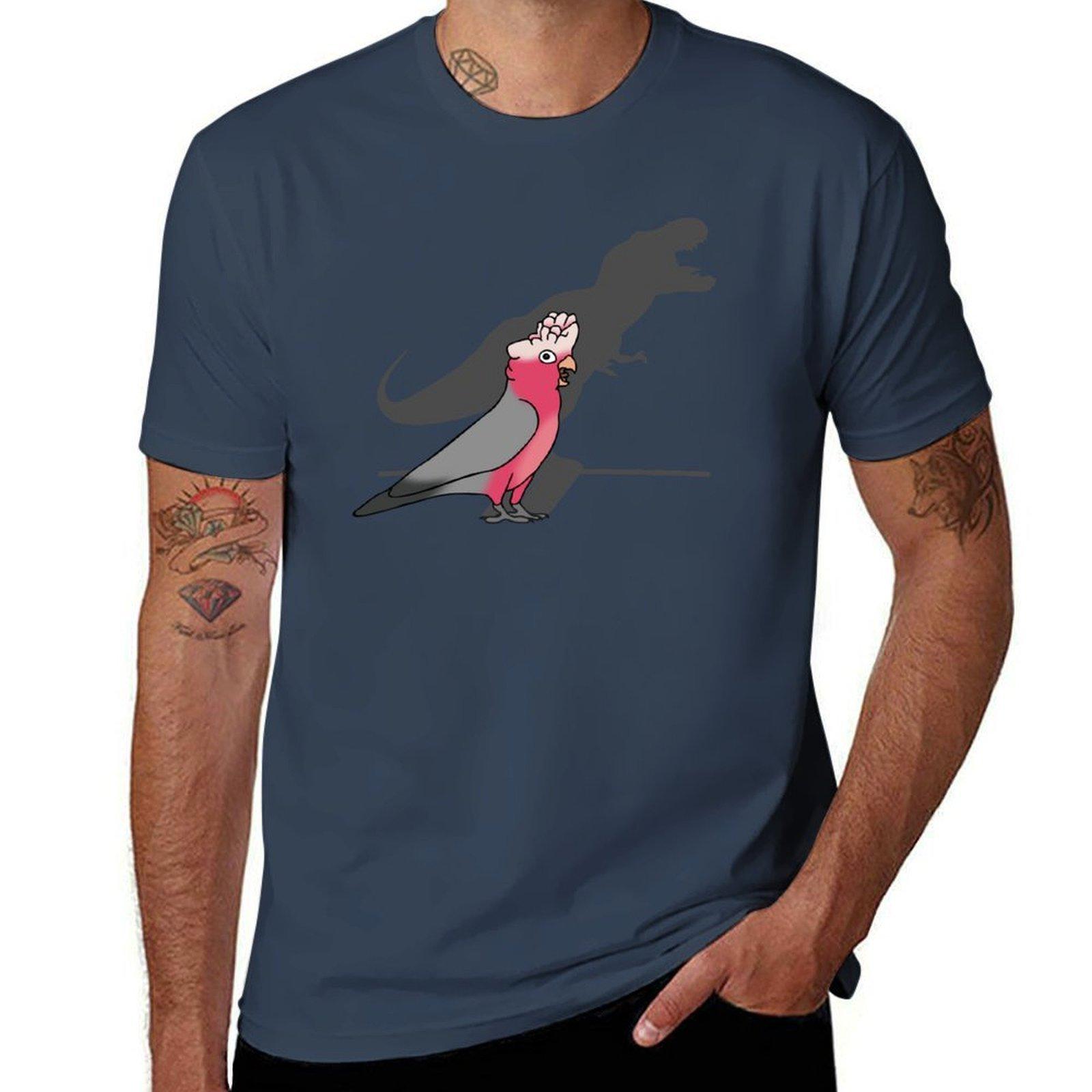 Trex rosebrested Galah cockatoo TShirt Classic Basic Casual TShirt S