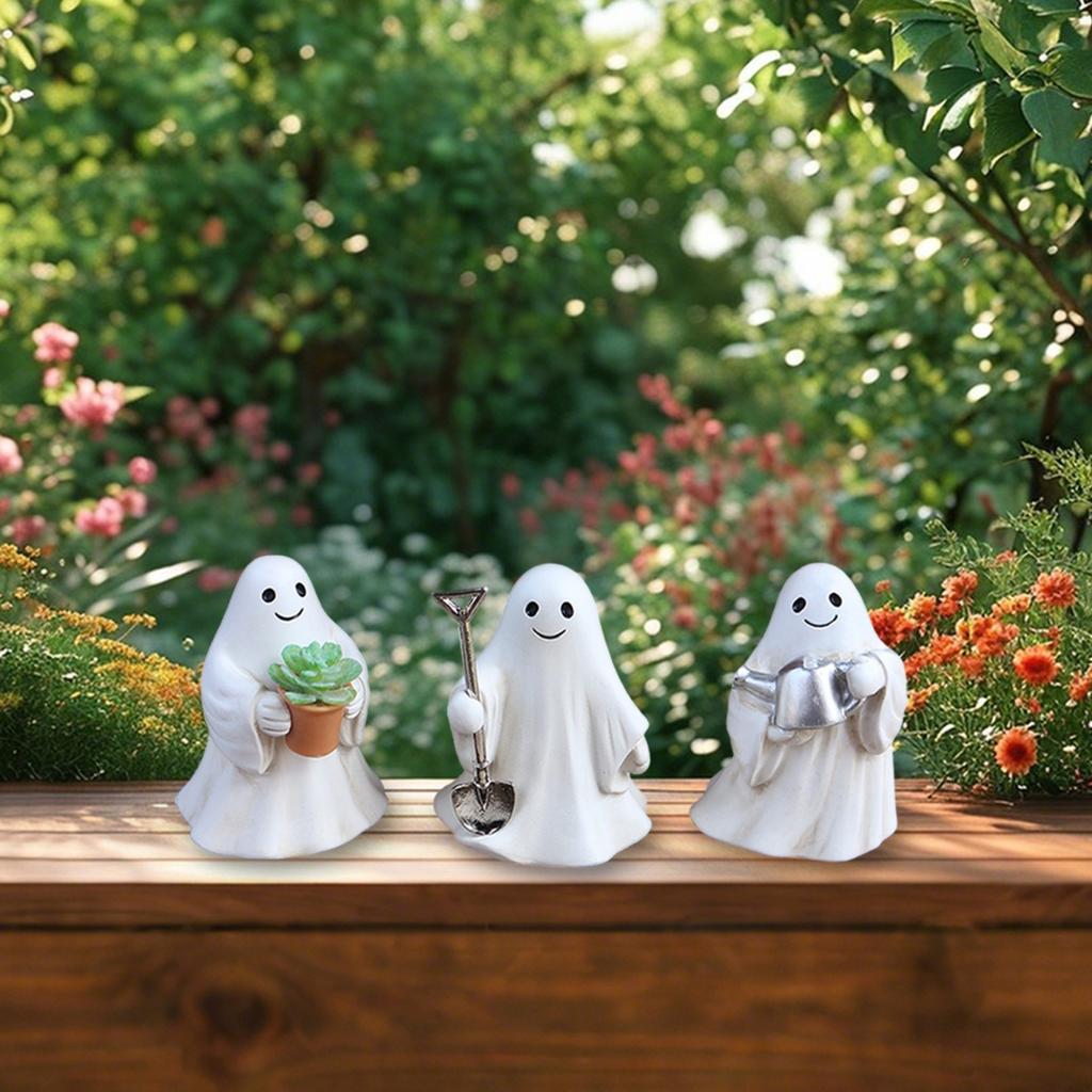 Resin Creative Set 3 Outdoor Courtyard Home Atmosphere Ornaments