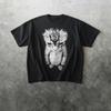 Sad Kitten Meme Standing Cat T-Shirt
