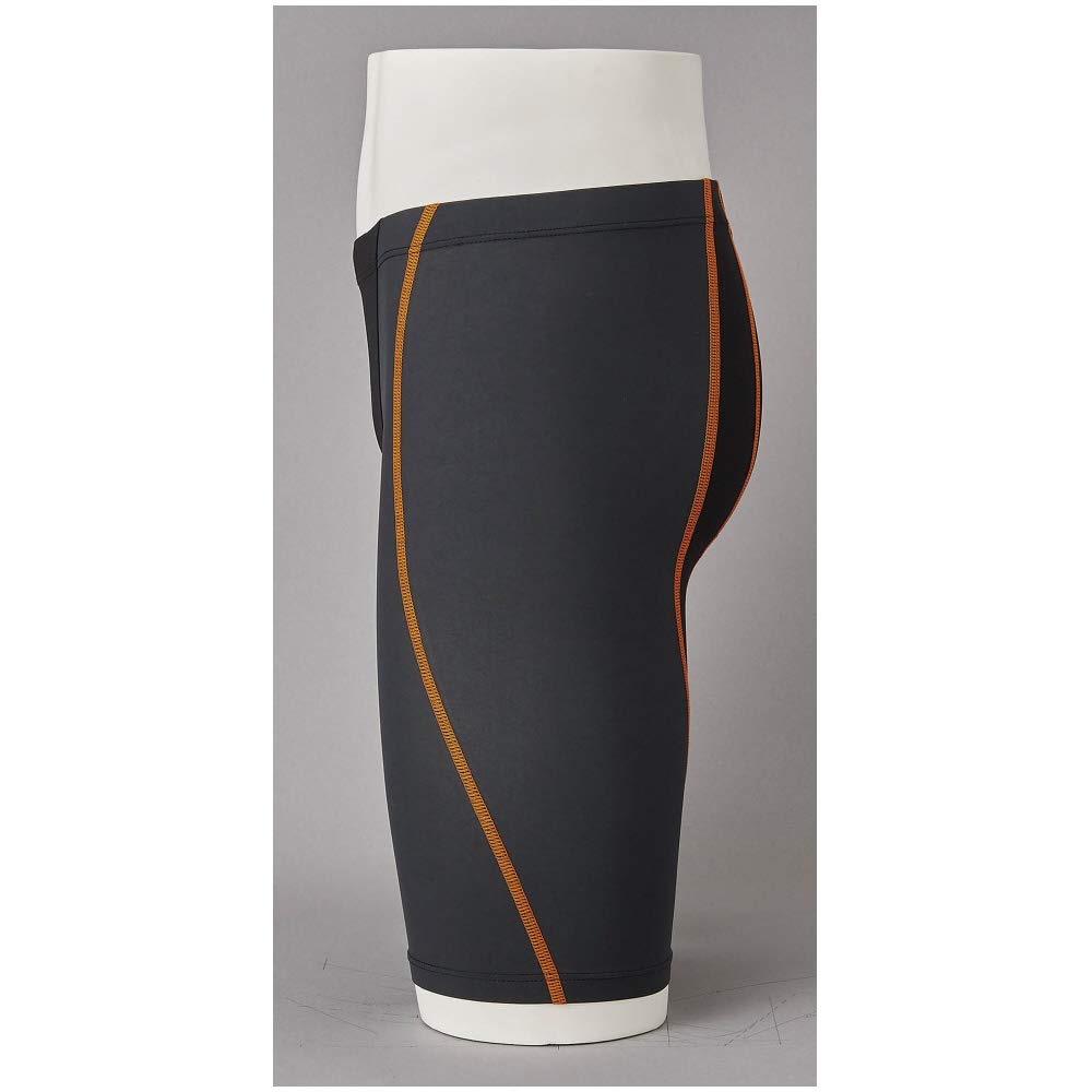 Mizuno MX SONIC G3 Racing Half FINA Size 2XS Men's Swimsuit, Spats, Approved, N2MB8511, Gray,