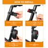 Bike Lock Foldable Password Rust-Proof Anti Theft MTB Road Bicycle Electric Lock for