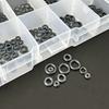 EPDM Rubber O-ring Combinaton Kit 1-box 250 Pcs Acid Alkali Corrosion Resistant Aging-resistant Black O-type Sealing Ring