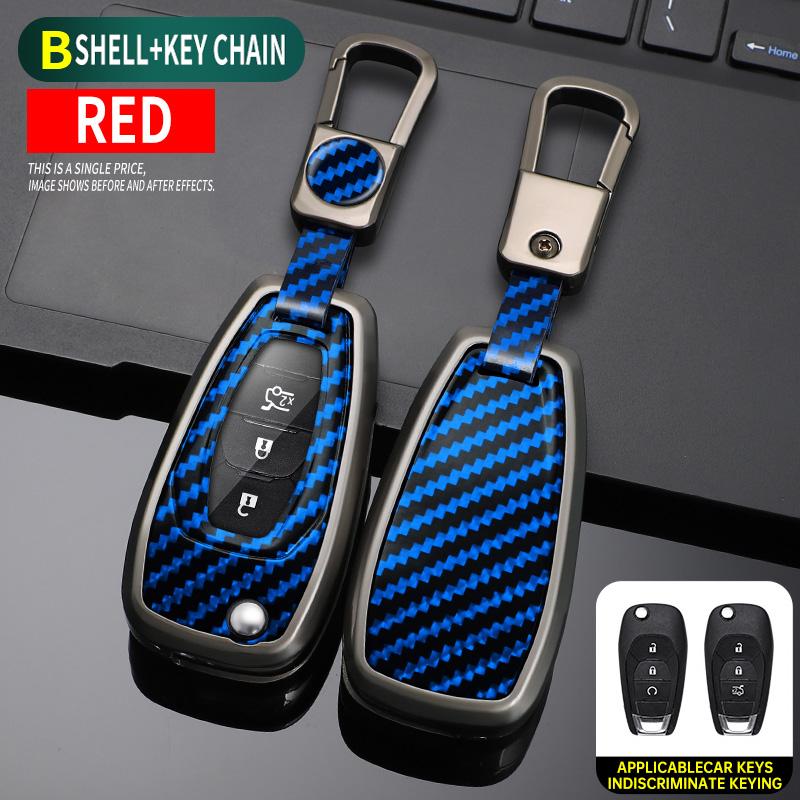 3 Buttons Car Key Case Cover Shell Fob Holder For Chevrolet Cruze Cross Cobalt Captiva Spark Sonic Aveo Tracker Onix Rs Malibu