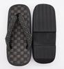 Shigi Geta Checkered Black Tatami Thick Saaya Made In 26cm Men's Sandals, Pattern, Pattern, Sole, Pattern, Japan, (8.6 Inches)