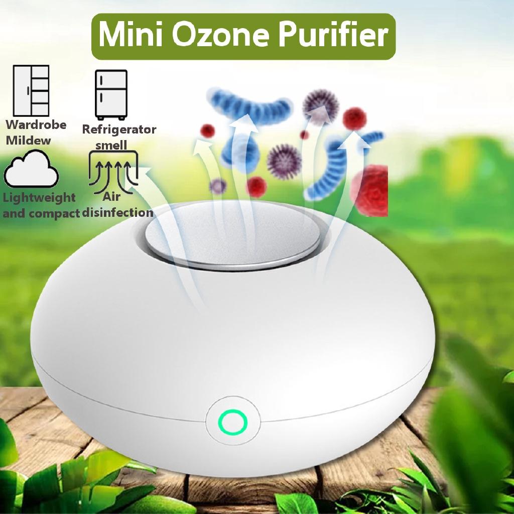 0.4W Mini Ozone Generator Deodorizer Air Purifier USB Rechargeable Fridge Purifier Portable Air Small Space Clear Odor