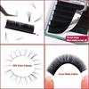Fadvan Easy Fan Eyelash Extension Soft Faux Mink Lash Russia Volume 1 Second Flare Blooming Eyelash Professional Makeup Supplies