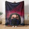 Michael Olise Player Season Blankets Flannel Printed Breathable Warm Throw Blanket for Home Office Bedspreads 0708a45