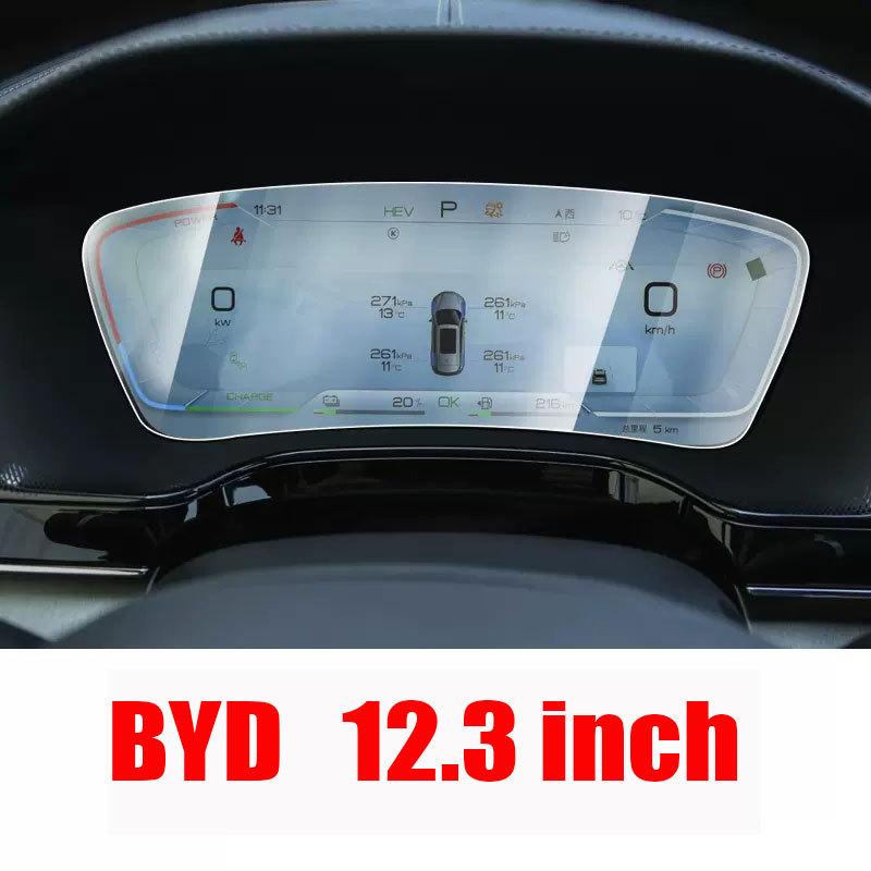 For BYD han 15.6 inch  Car GPS navigation Protective film LCD Screen Tempered glass protector Anti-scratch film fitting