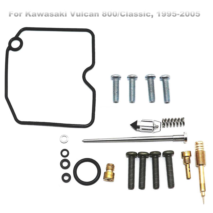 Fit For Kawasaki Vulcan 800/Classic, 1995-2005, Carb / Carburetor Repair Kit