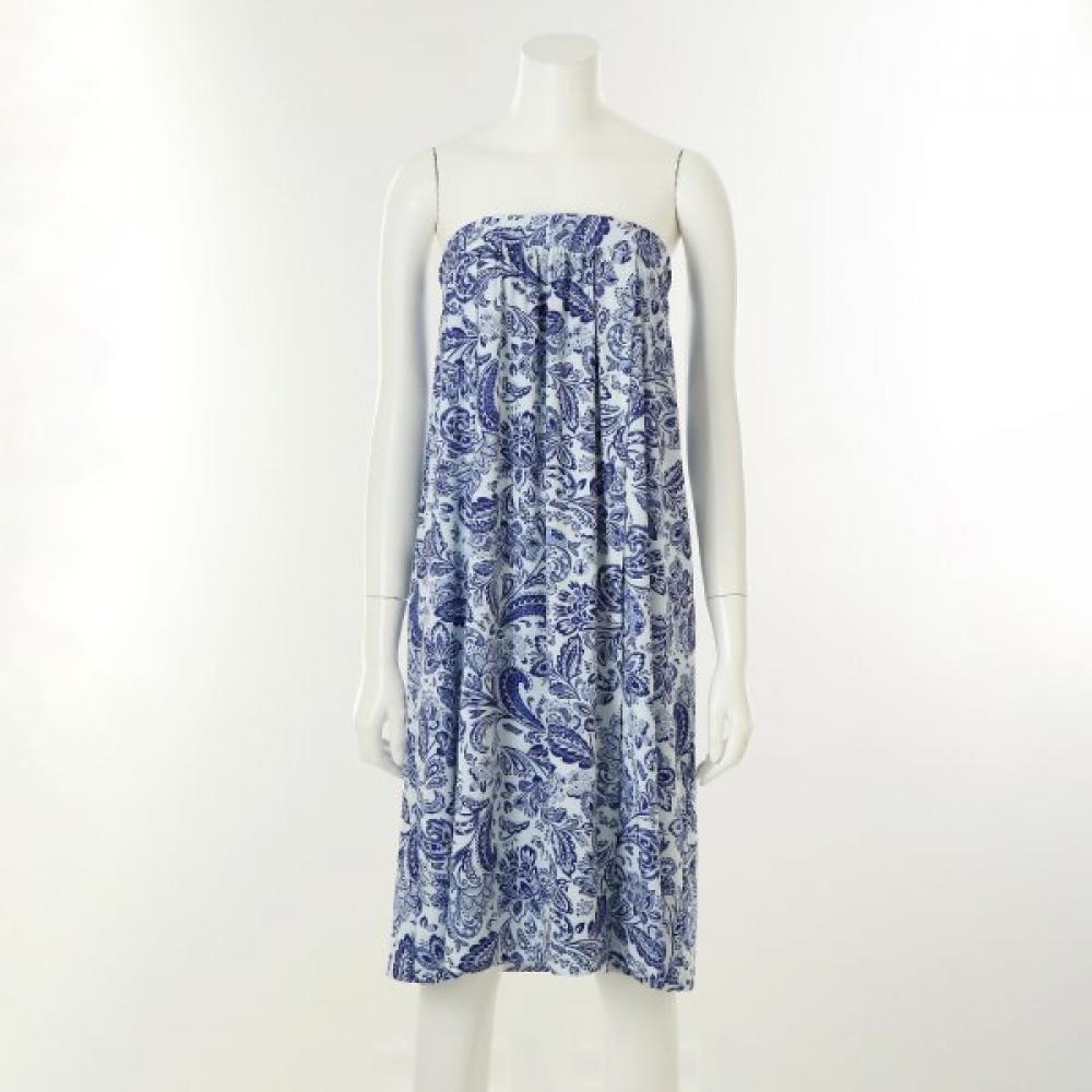Wacoal Golf Gown Paisley Print Shower Gown Wgn859wl 85(5566)