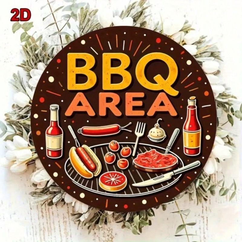 Decorative Metal Wall Art Sign 20x20 cm Home Decor Tin Sign