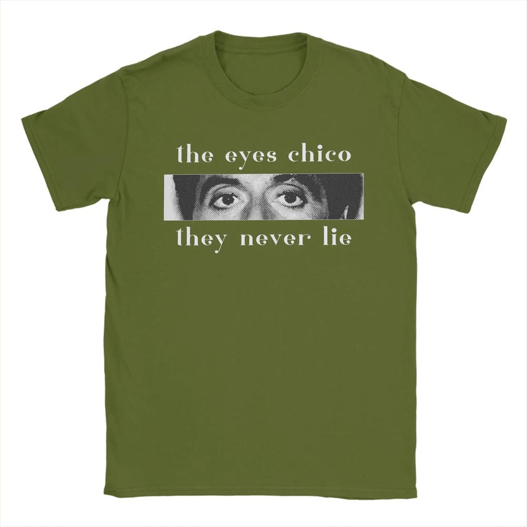 Scarface TShirts Unisex The Eyes Chico Casual Pure Cotton Tees Round Collar Short Sleeve T Shirt 4XL 5XL 6XL Clothes
