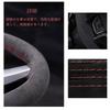 Car Steering Wheel Cover for Suzuki New Jimny JB74W JB64W Suzuki Jimny Sierra JB64 JB74 Braided Steering Wheel Cover Fabric Feels Good To the Touch