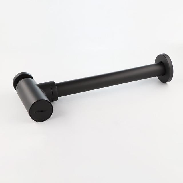Brass Wash Basin Siphon Waste Pipe Drain for Sink Water Drainage Bottle Trap Drain Wall Extension for Basin Waste and Outlet