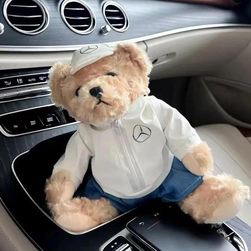 Autolepka Vánoční dárek Plyšové hračky Dekorativní doplňky do auta Pro Mercedes Benz Amg W203 W204 W205 W210 W211 W212 W213 W214 W