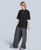 TEN PAST SEVEN Basic Logo Short Sleeve T-Shirt - Black