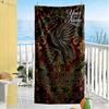 Liverpool Team Customize Text Beach Towel Soft Durable Quickdry