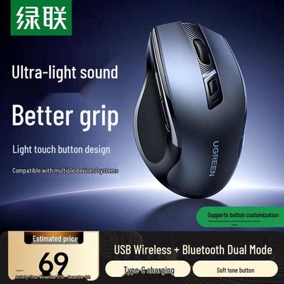 Ugreen Dual-Mode Wireless Silent Mouse