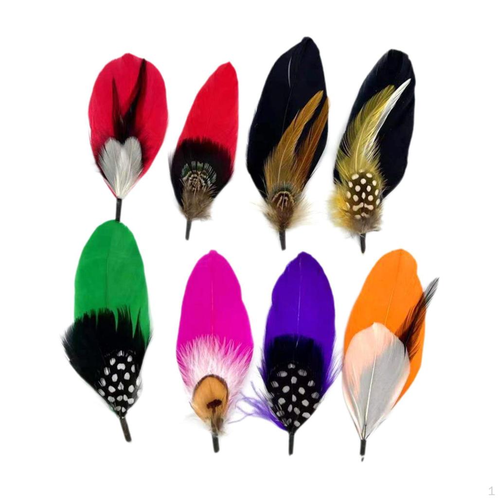 Feather Adornments for Fedora Hats And Outfits