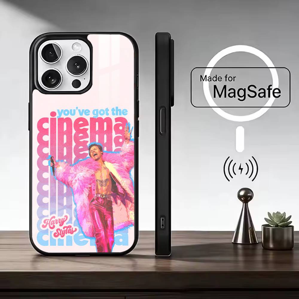H-HaRRy Music S-Styles Für Magsafe Handyhülle für iPhone 17 16 15 14 13 12 11 Serie Kabelloses Laden