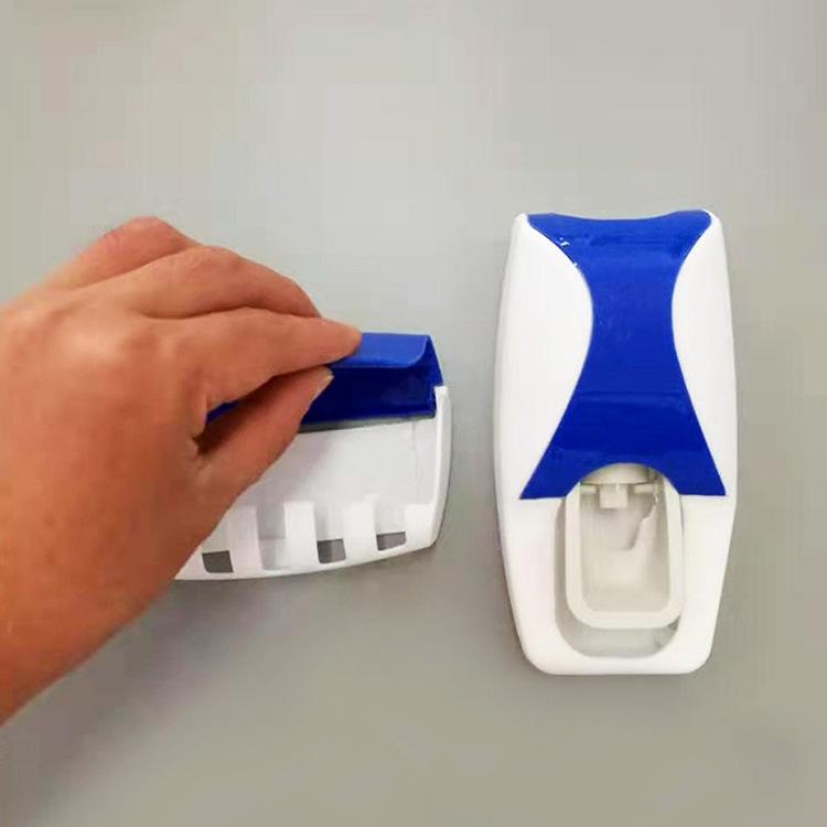 Automatic Toothpaste Squeezer Set Lazy Toothpaste Squeezer Toothbrush Holder Toiletries Set No-punch Toothpaste Holder