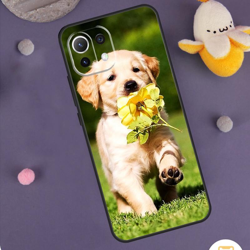 Golden Retriever Dog Case For Xiaomi 15 14 Ultra 13T 14T 15T 17 Pro Max POCO F8 Ultra F5 F6 F7 X5 X6 X7 Pro Cover
