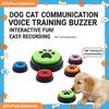 Dog Cat Communication Buttons Voice Training Buzzer Interactive Pet Dog Buttons Talk Training for Communication