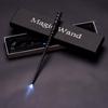 Harry Potter Magic LED Wand Set: Dumbledore & Hermione's Luminous Wands - Perfect Halloween Toy