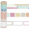 Marks Masking Planner No Tape, Water-Based Pen-Compatible, Perforated, Slim, Decor, Monthly, Date, Title, Craft, MST-FA22-A