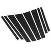 8pcs Carbon Fiber Window BPillar Trim Decorative Sticker Fits for X5 F15 20142018