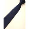 One Point Silk Blend Solid Navy Slim Tie Dmf1acf1215n1