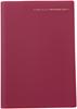 Franklin Planner Organizer, One Page Per Day, PVC, Starting April 2025, A5, Burgundy, 86483