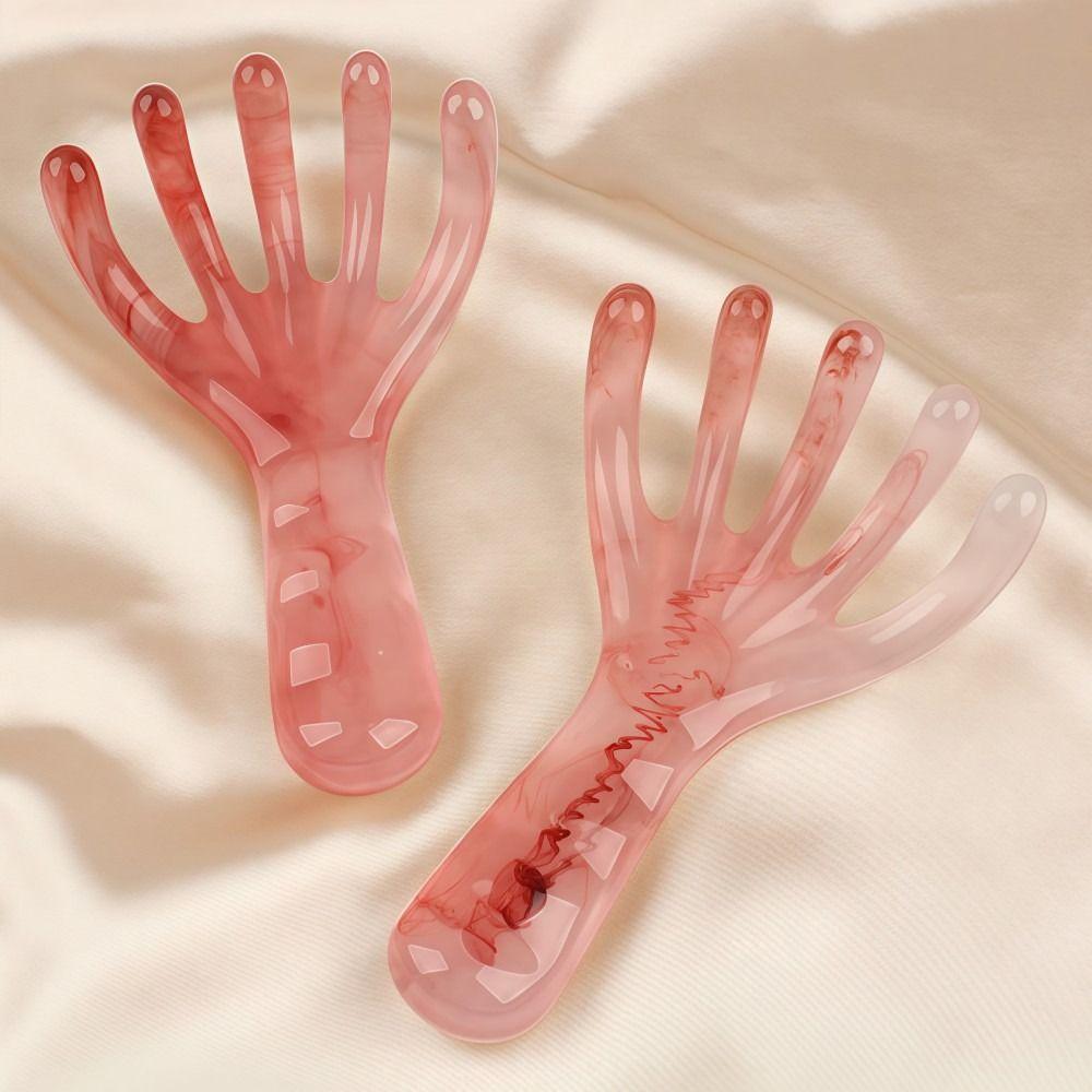 Five-Claw Head Meridian Massage Comb Resin Back Scratcher  Promote Blood Circulation