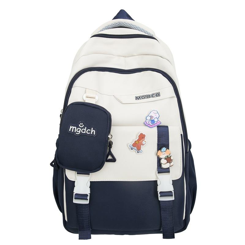 

New High-value, Large Capacity Backpack for Junior High School Students and High School Students Leisure Travel Bags