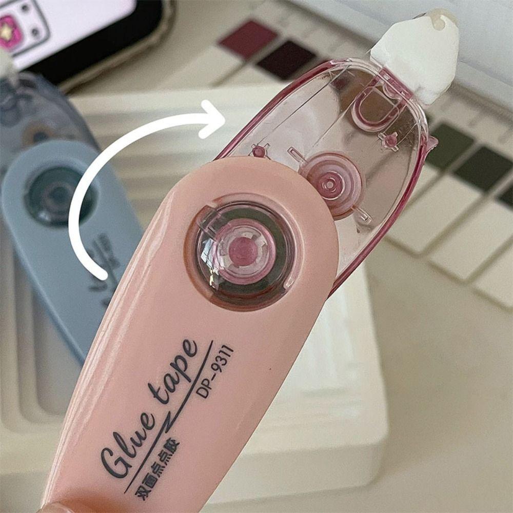 DIY Scrapbooking Dot Glue 4M Large Capacity Roller Glue Tape Portable Glue Tape  Student Gift