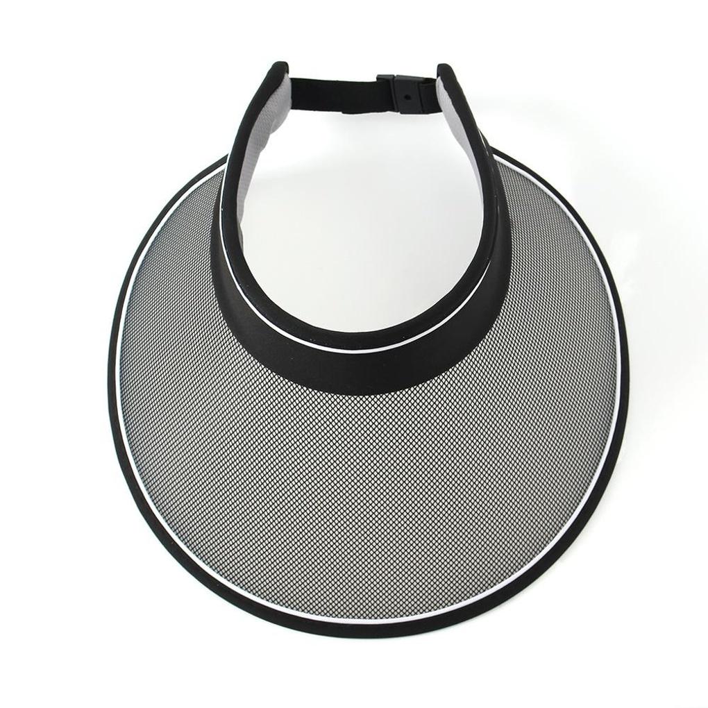 Color-changing sun cap (black) wide-brimmed sun protection hat