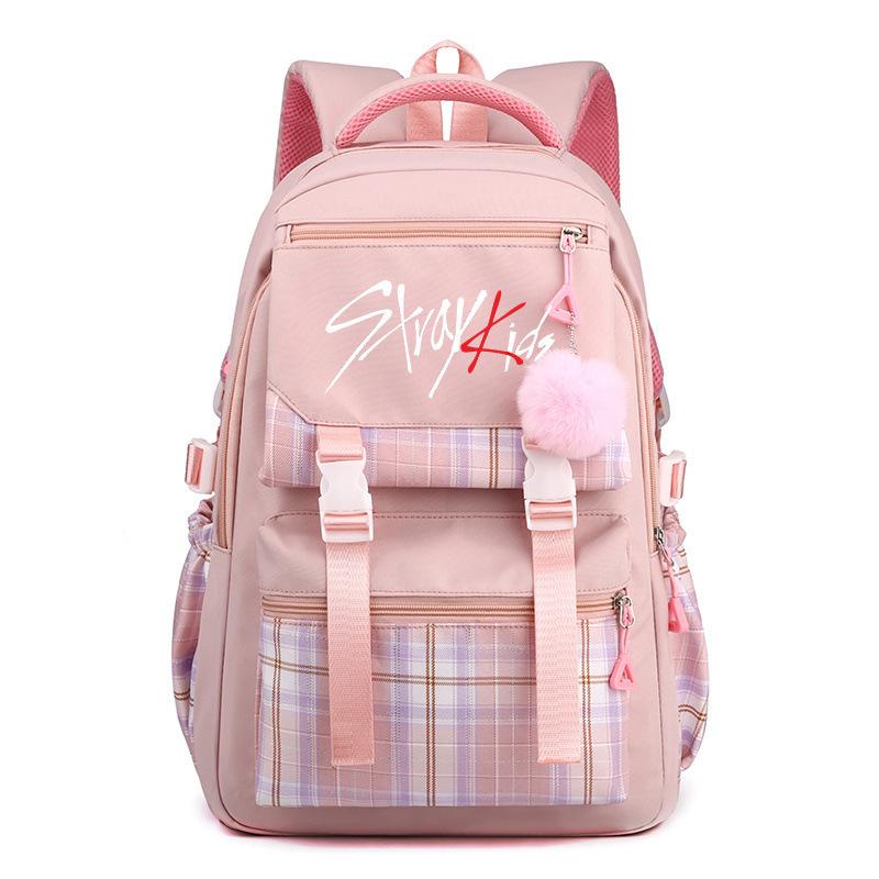 

Korean version of cute girl backpack, primary and secondary school schoolbag, high-value girl backpack 42*30*15cm