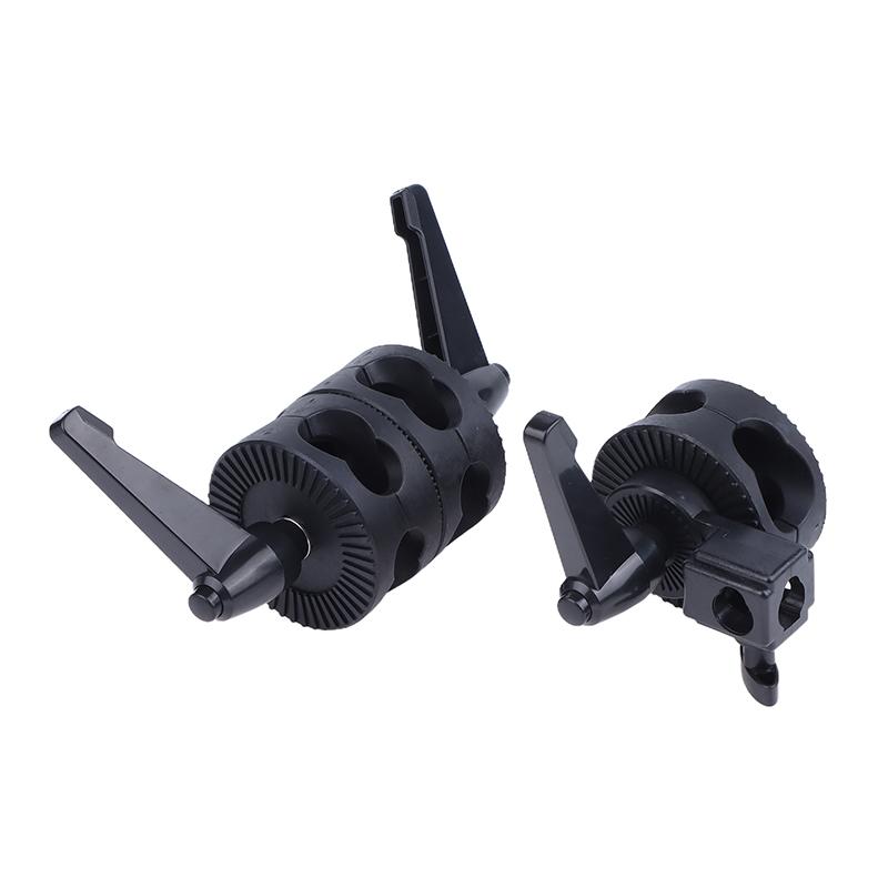 Suporte Giratório de Cabeça Simples/Dupla para Estúdio Fotográfico Boom Braço Refletor Suporte Cabeça de Grip Ângulo Grampo Polo de Fotografia