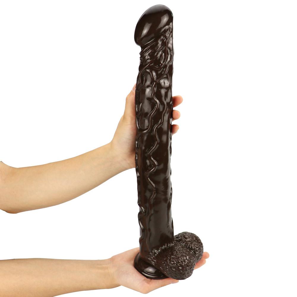30CM realistické dildo měkké obrovské erotické hračky pro ženy a muže