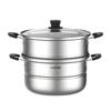 Supor VZ26BS05 26cm 304 Stainless Steel Double-Layer Steamer