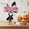 2 szt. Halloween Sztuczna dekoracja kwiatowa Realistyczny bukiet krwistych róż Sztuczne kwiaty na festiwale duchów Imprezy Wystrój domu