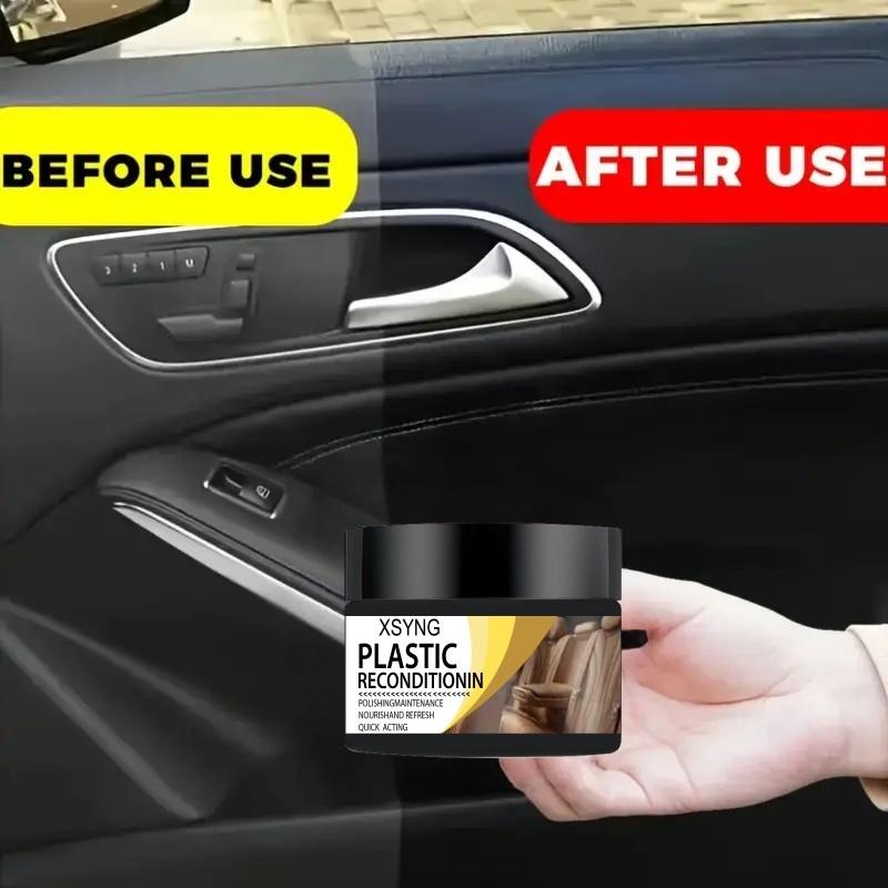 Maintenance Wax for Automotive Plastic Parts, Used As a Gloss Repair Agent for Car Interiors and Instrument Panels, Tire Gloss, and Seat Maintenance