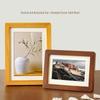 Walnut Solid Wood Photo Frame with Rounded Corners
